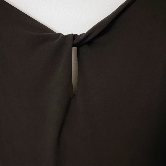 Tribal Black Blouse With Gold Hardware - Picture 4 of 6